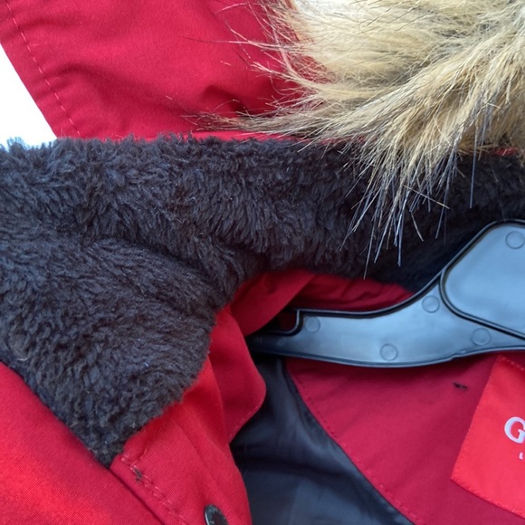 NEW GUESS Duke Puffer Red Jacket SZ S - Picture 4 of 6